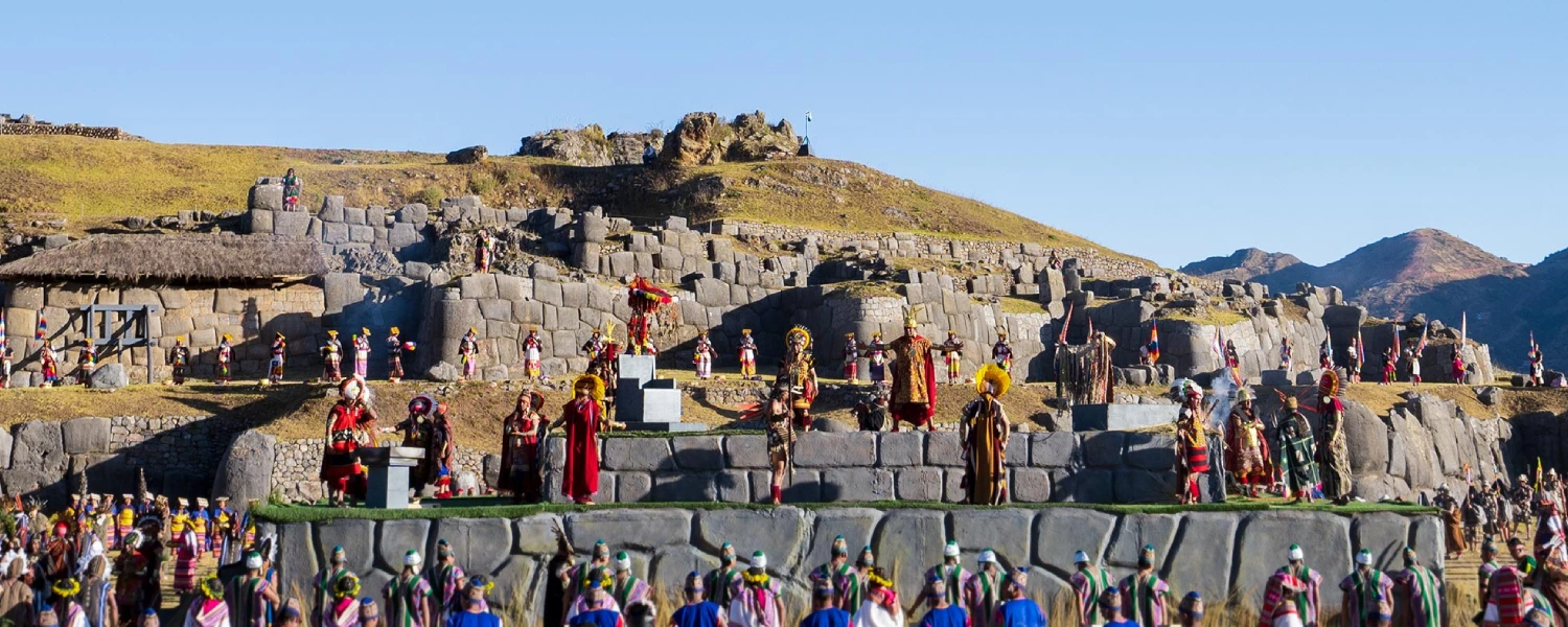 Inti Raymi celebration at Sacsayhuaman.