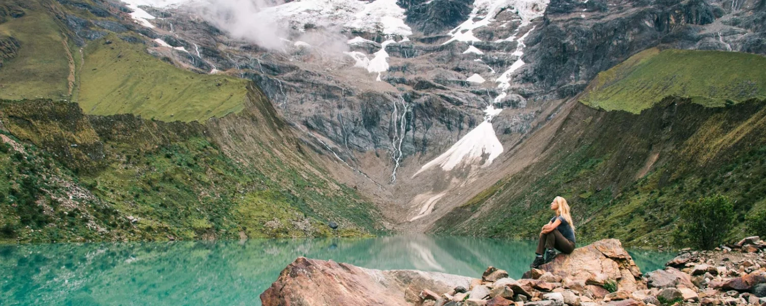 traveler in cusco humantay lake