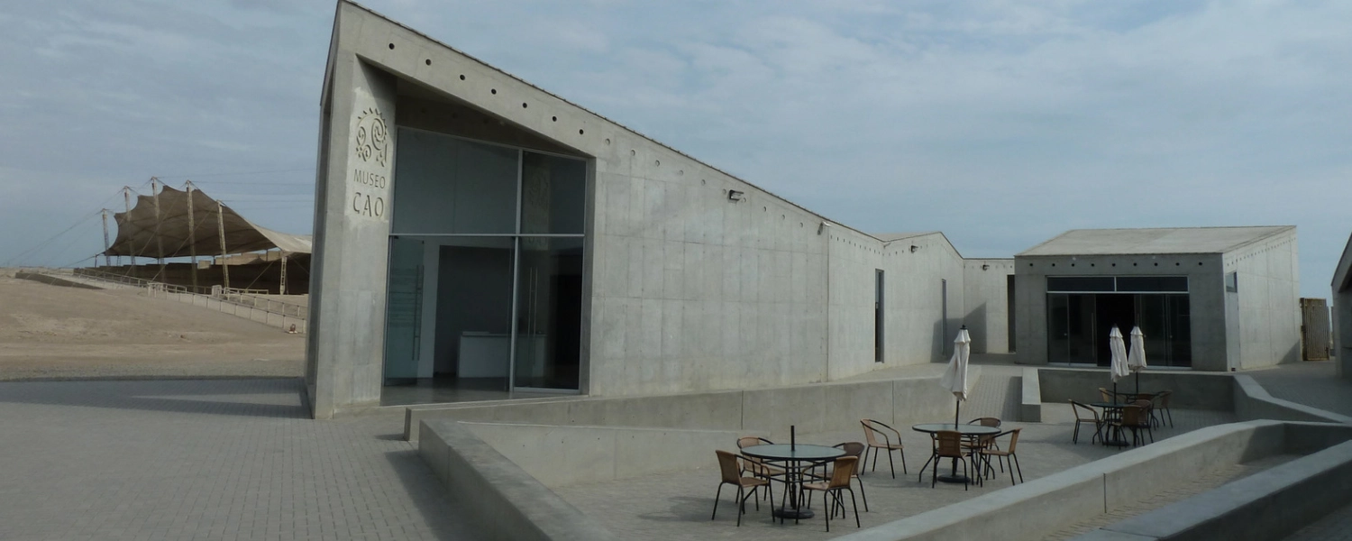 facade of the Lady of Cao Museum