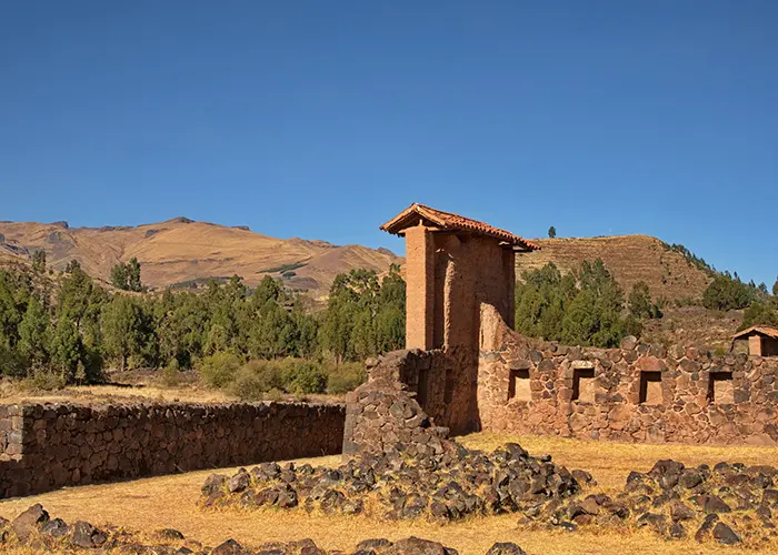 Raqchi in cusco part of Tour Wonderful Peru 12 days