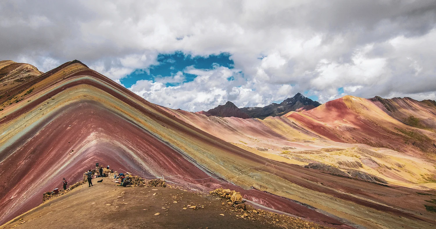 Rainbow Mountain Vinicunca in Peru