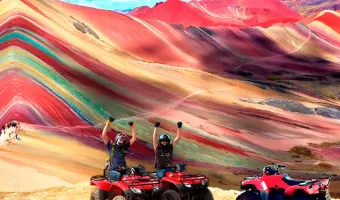 Rainbow mountain ATV tour