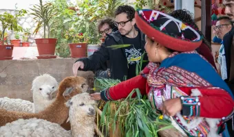 Peru textile​ in chinchero