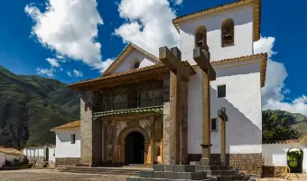 Andahuaylillas Church Near Cusco