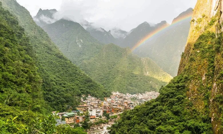 Town of Aguas Calientes - Machu Picchu